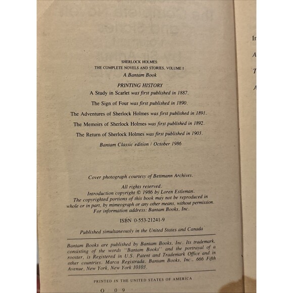 THE COMPLETE SHERLOCK HOLMES Sir Arthur Conan Doyle Volume I and II Set - Picture 7 of 14